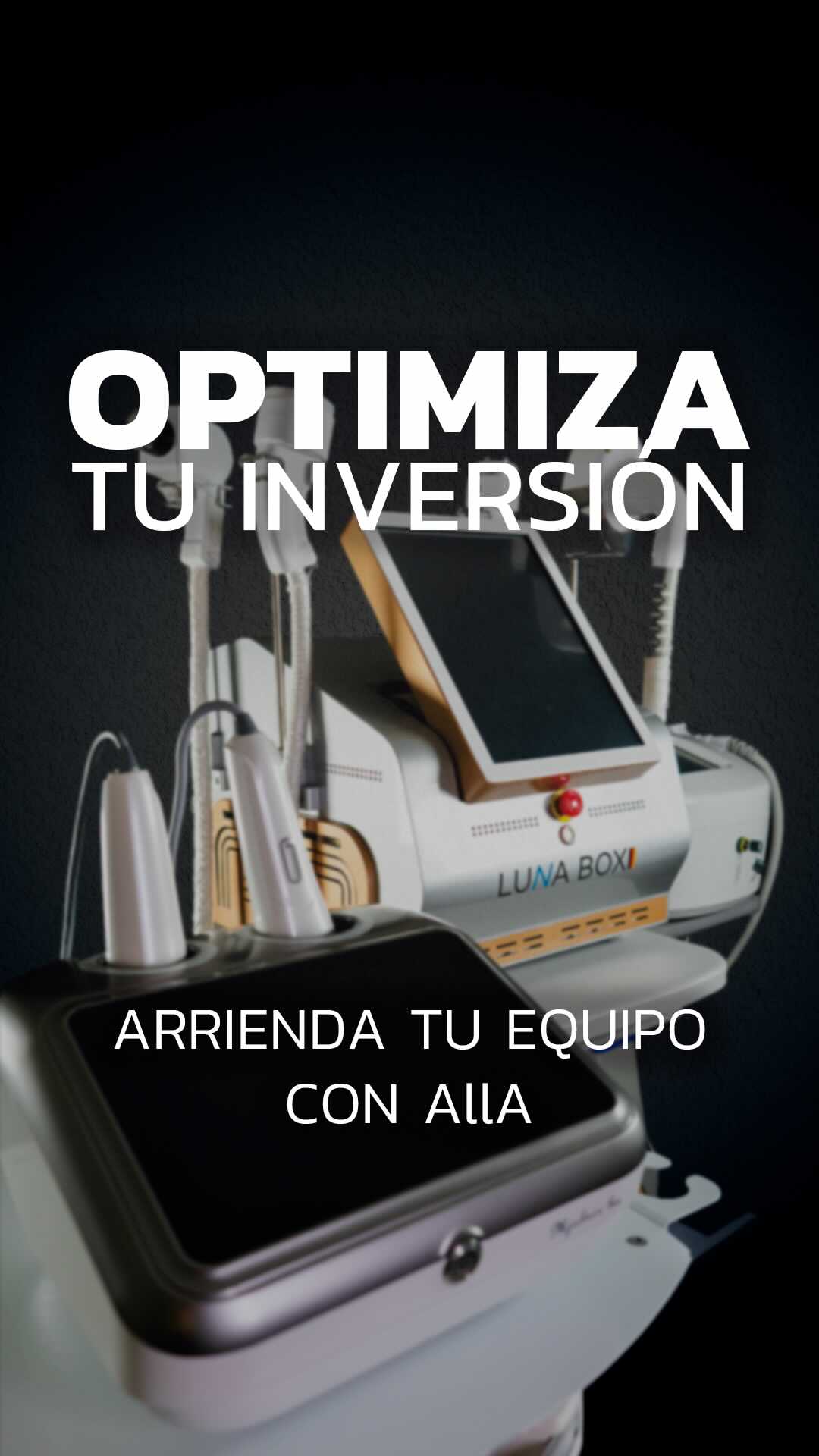 ¡La revolución en estética ya está aquí con @alla_medical ! ✨Tecnología premium, ahora accesible con nuestro exclusivo sistema de Arriendo con Opción de Compra.✨ ✅ Flexibilidad absoluta: Elige plazos a tu medida: 12 o 24 meses, según la proyección de tu negocio. 💰 Rentabilidad garantizada: Recupera tu inversión con solo un par de pacientes al día. 🎁 Tu equipo, tuyo para siempre: Al finalizar el contrato, ¡el equipo será completamente tuyo! 🌍 Lidera con innovación: Sé pionera en tu localidad con tecnología de última generación. Esta es la oportunidad real de escalar tu clínica, diversificar tus servicios y convertirte en un referente en innovación clínica. @otec.globalc En AllA Medical Group®️, creemos en las mujeres visionarias como tú. Estamos aquí para impulsar tu éxito con soluciones diseñadas a tu medida. Consulta ahora por condiciones y equipos disponibles. ✨ AllA Medical Group®️: Revoluciona tu práctica, lidera con innovación. ✨